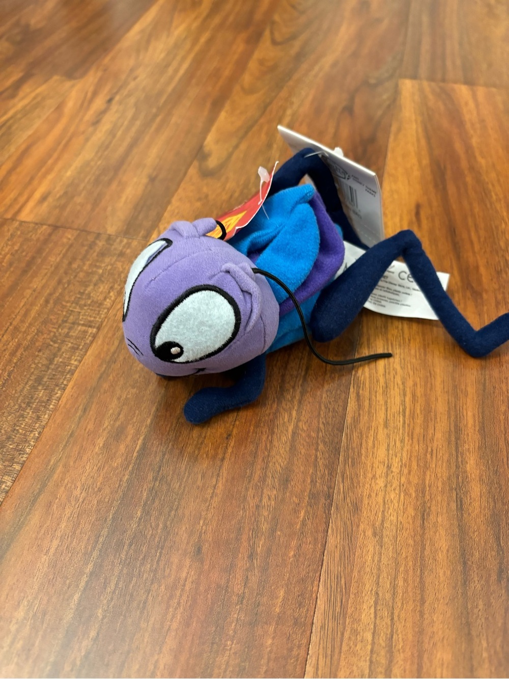 Disney Store Vintage Mulan Cri-Kee CricketMini Bean Bag Plush NWT